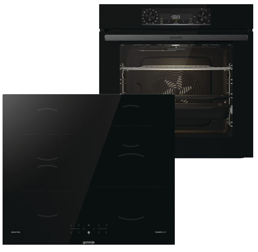 Электрические варочные поверхности gorenje BOS6737E06BG + GI6401BSC