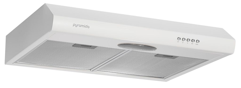 Вытяжки козырьковые PYRAMIDA UX 50 (380) B WH