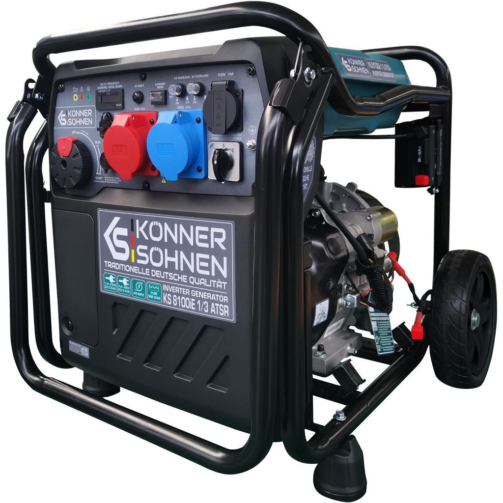 Бензиновые генераторы Konner Sohnen KS 8100iE 1/3 ATSR