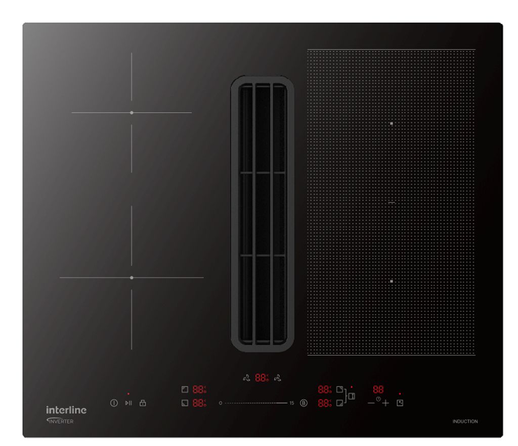 Электрические варочные поверхности Interline HIV 960 SIR BA SYNERGY