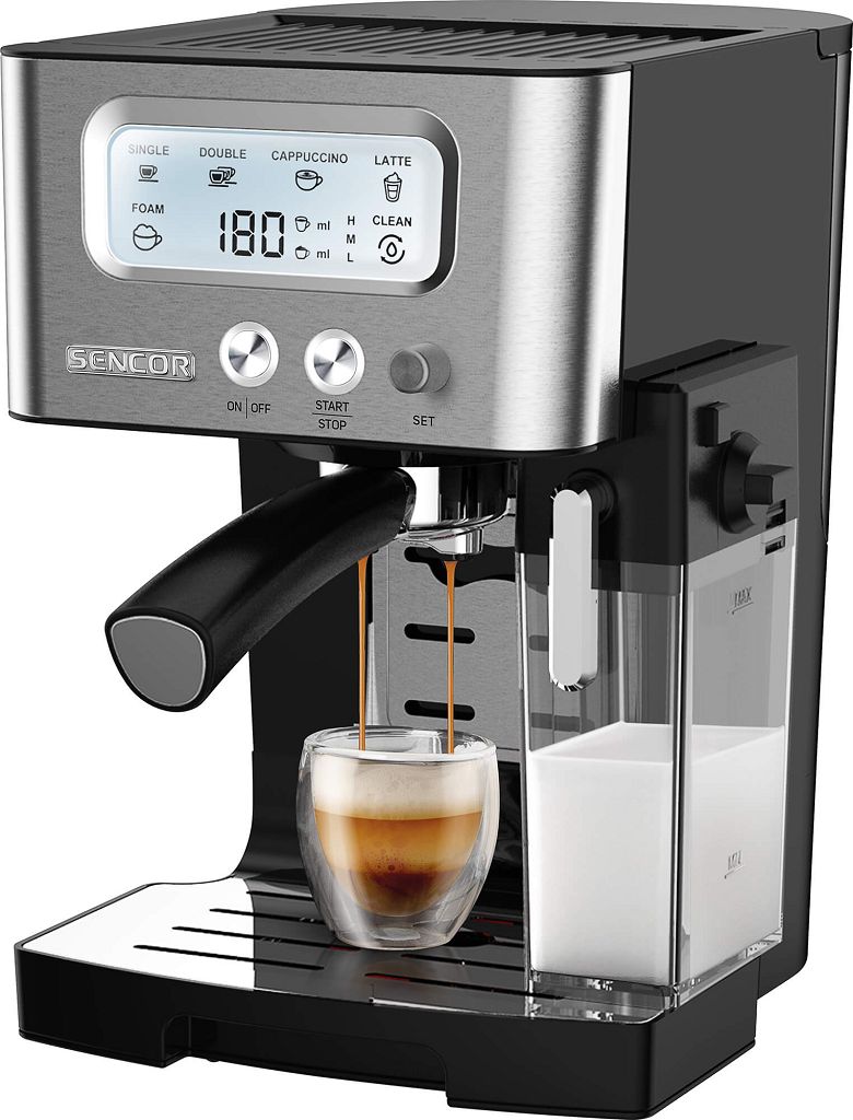 Рожковые кофеварки SENCOR SES 4090SS