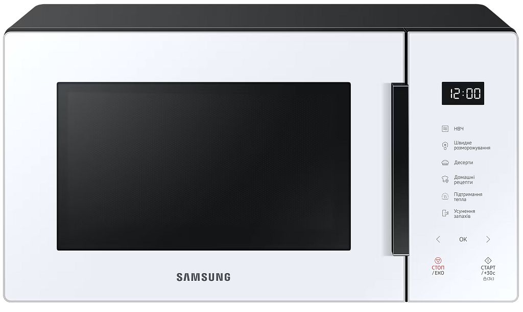 Настольные микроволновые печи SAMSUNG MS23T5018AW/BW
