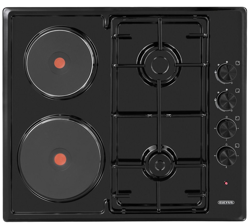 Комбинированные варочные поверхности ELEYUS DUO 60 BL H2 EF