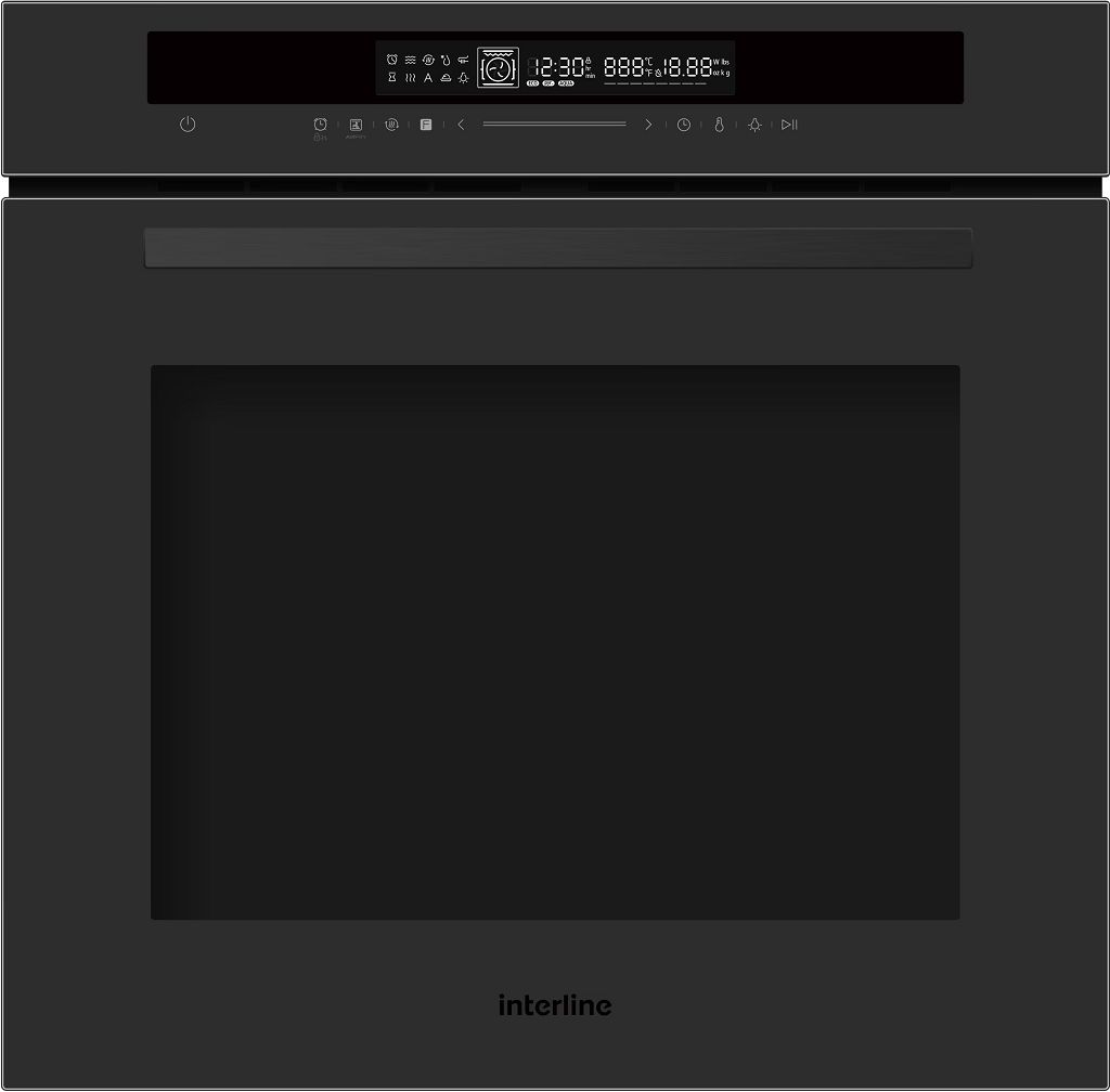 Электрические духовые шкафы Interline OEG 935 STG BA Pure Black