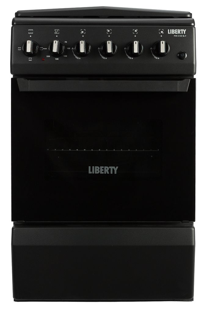 Комбинированные плиты LIBERTY PWE 5102 BL-F