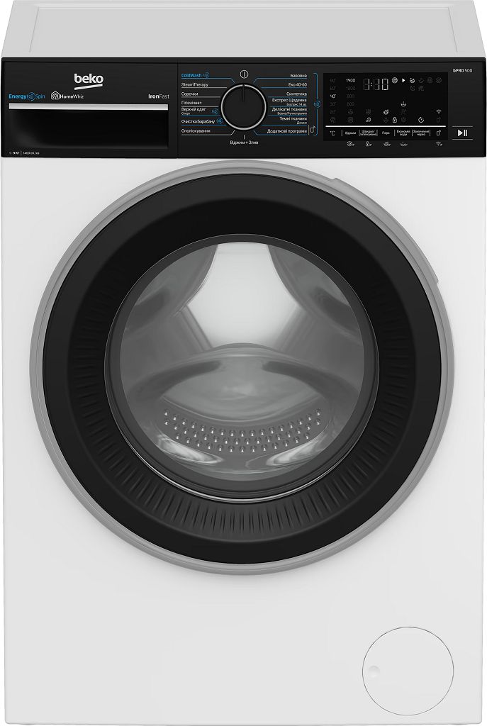 Стиральные машины с фронтальной загрузкой BEKO B5WFU69415WPBB
