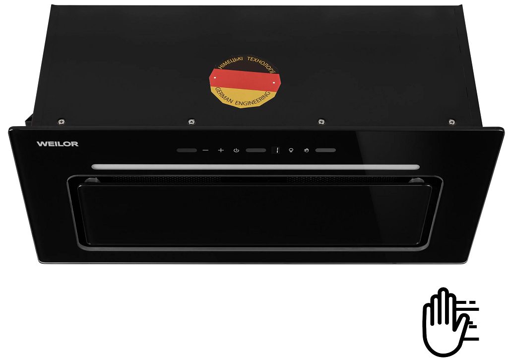 Встраиваемые вытяжки WEILOR LUMINA WBG 69 BLACK SILENCE