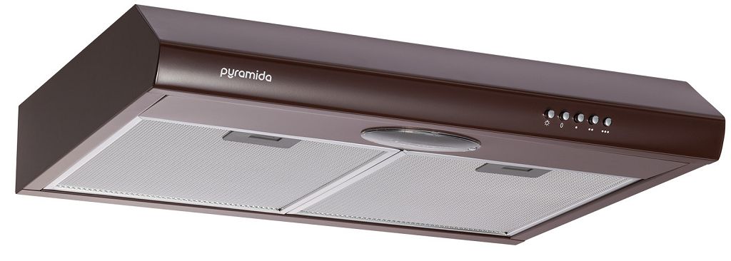 Вытяжки козырьковые PYRAMIDA UX 60 (380) B BR