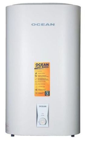Водонагреватели 30, 40, 50, 80, 100, 120 литров OCEAN FLAT RZB100M ET+DT Basic