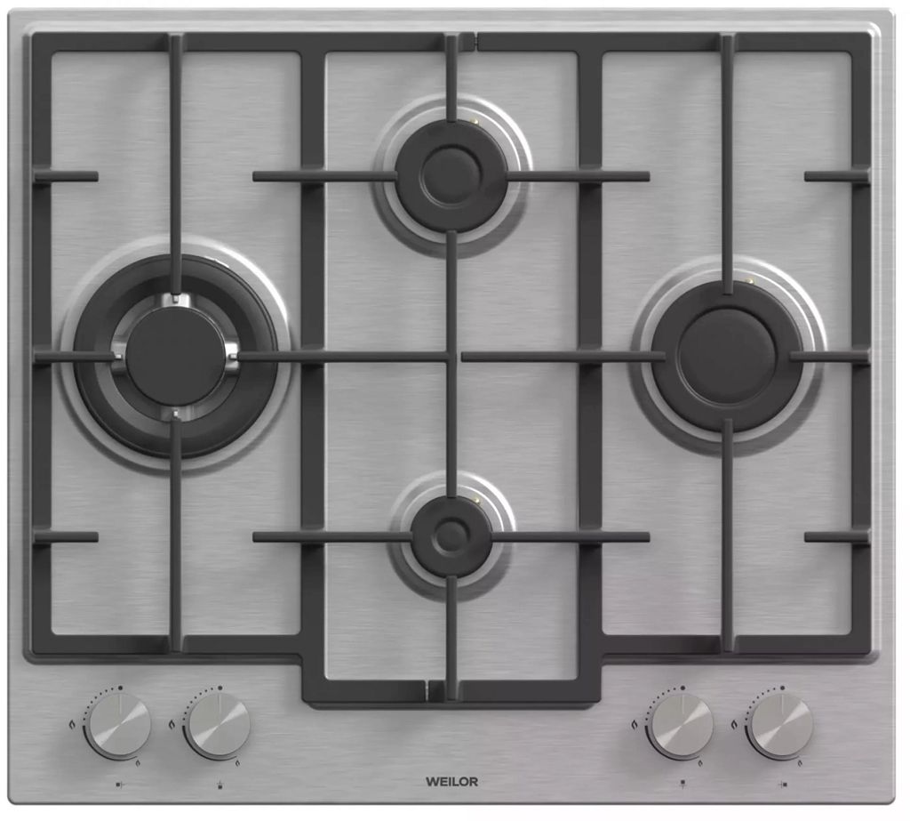 Газовые варочные поверхности WEILOR GM W 654 SS