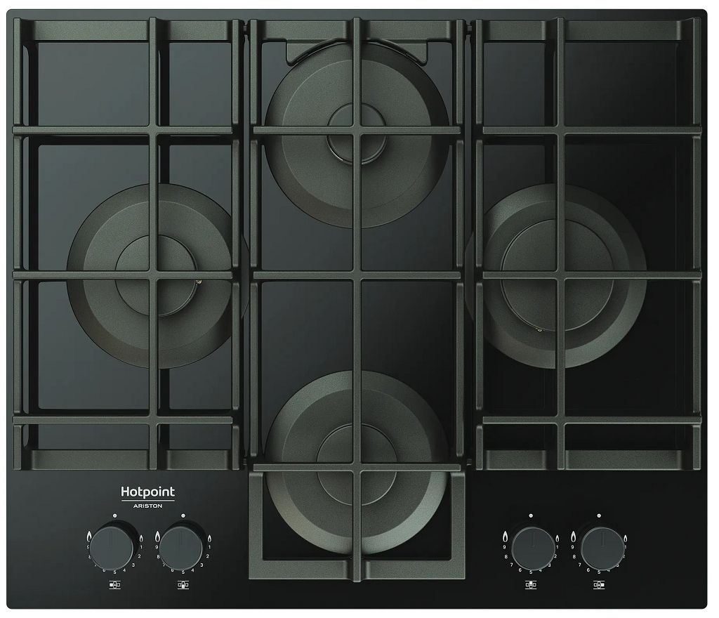 Газовые варочные поверхности Hotpoint-ARISTON HAGS61F/BK1