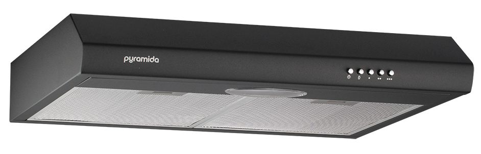 Вытяжки козырьковые PYRAMIDA UX 50 (380) B BL