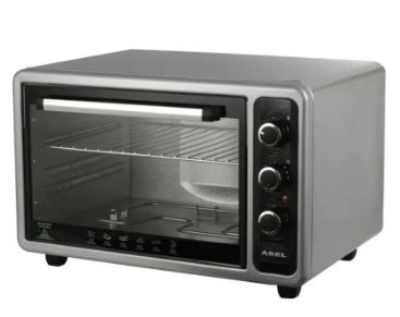 Настольные электрические духовки ASEL AF-0123(40-23) Silver