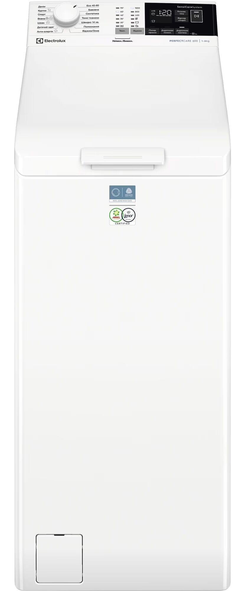 Стиральные машины с вертикальной загрузкой Electrolux EW6T406U