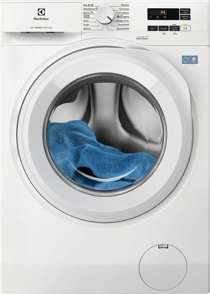 Стиральные машины с фронтальной загрузкой Electrolux EW6F1481U