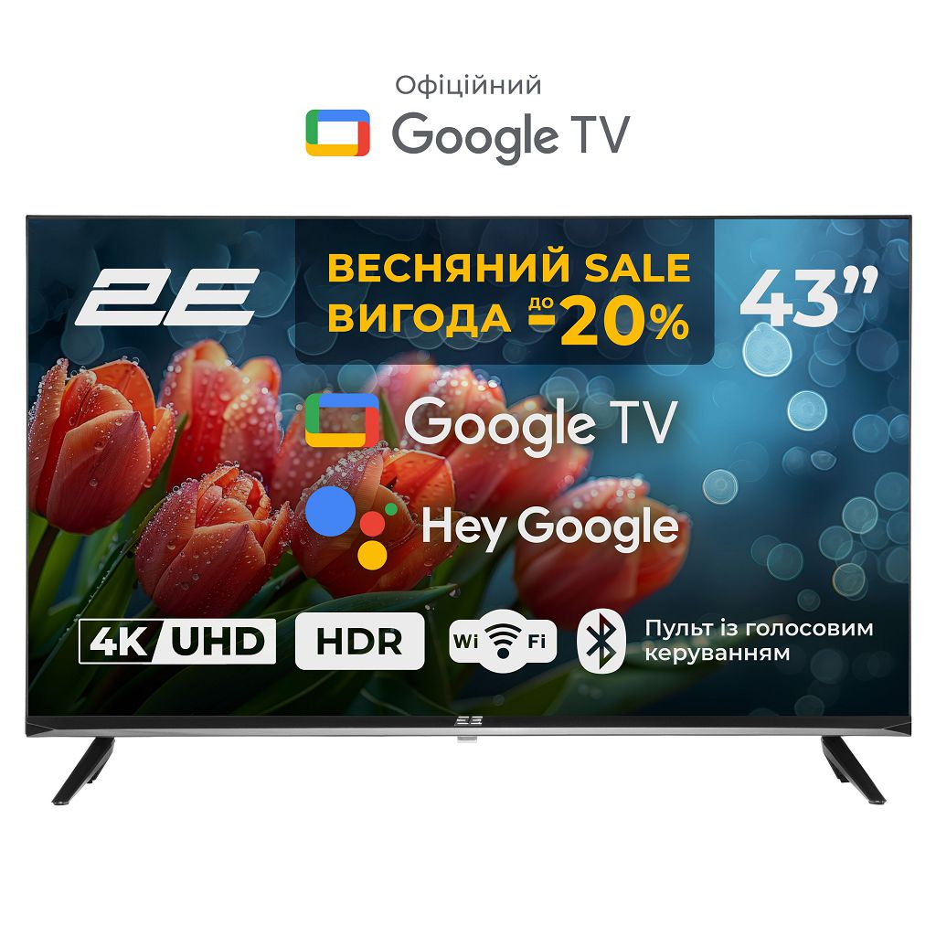 LED телевизоры 2E 43A07KU