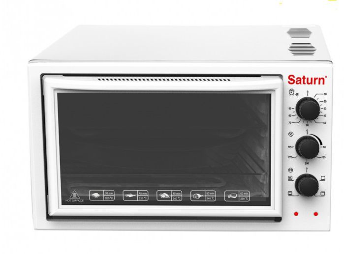 Настольные электрические духовки SATURN ST-EC3804 White