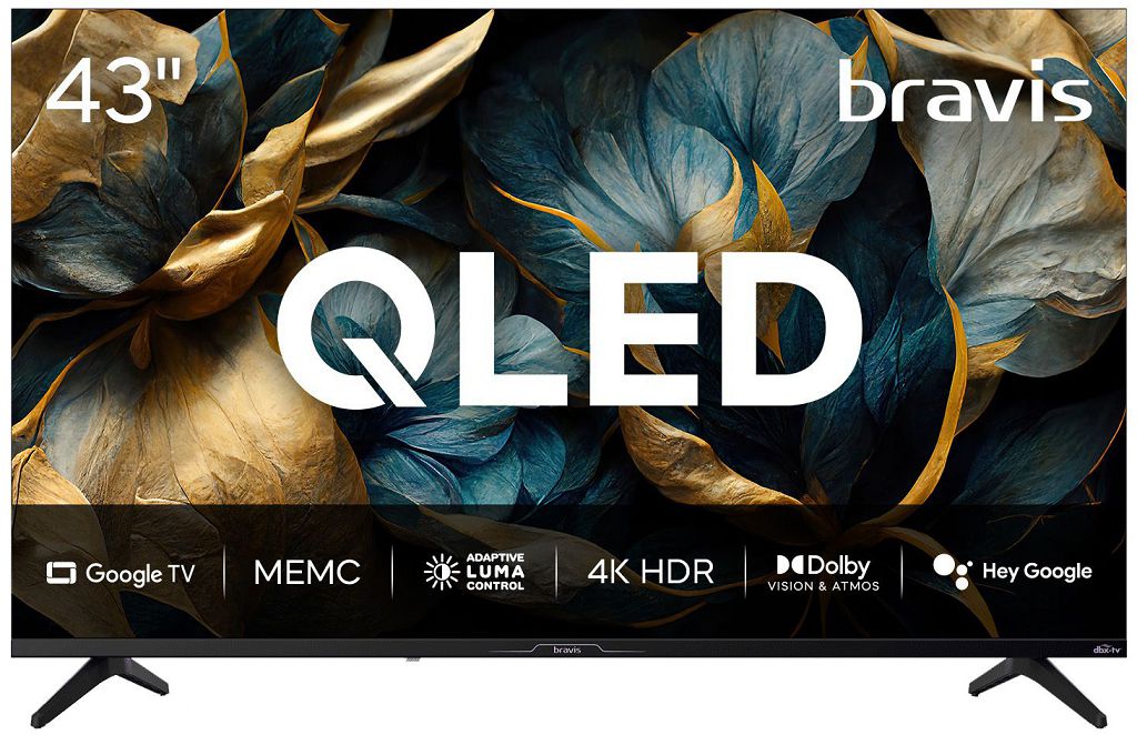 Телевизоры QLED bravis 43L7000Q