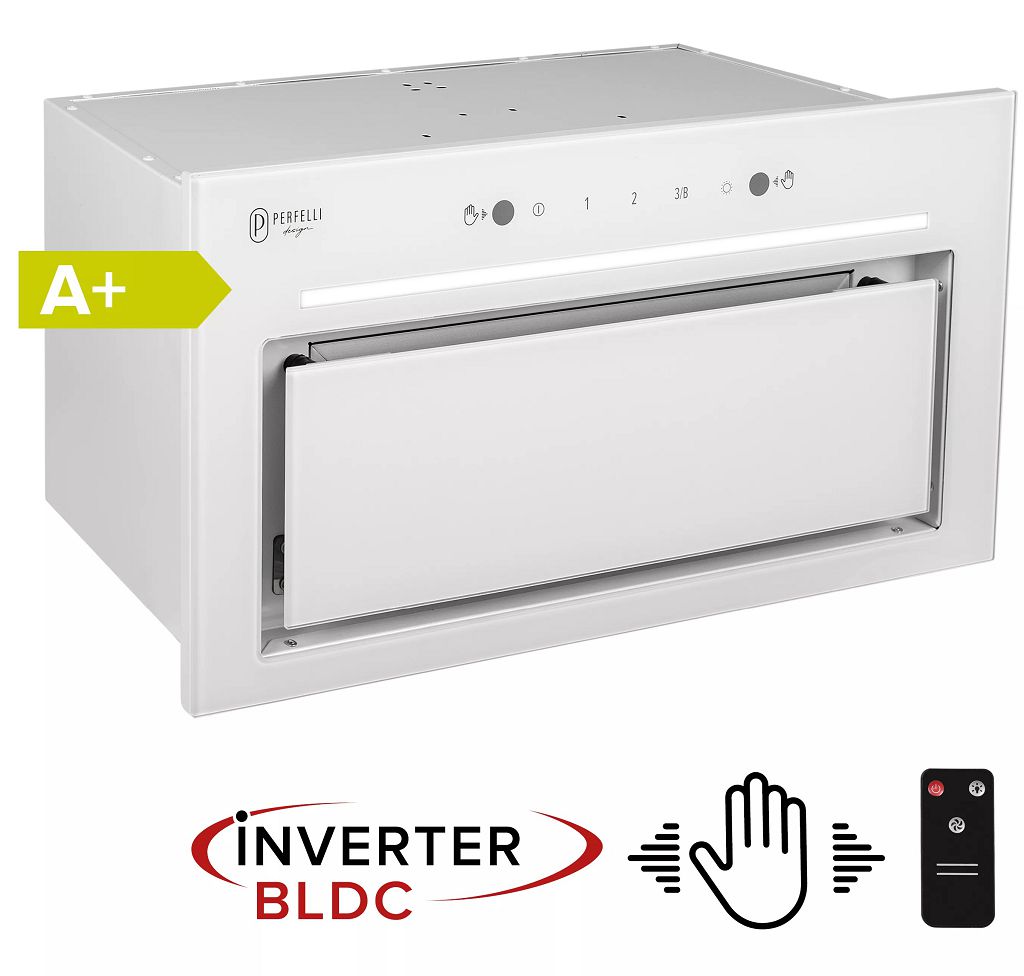 Встраиваемые вытяжки Perfelli DESIGN FILINI 5 BIANCO SILENZIO