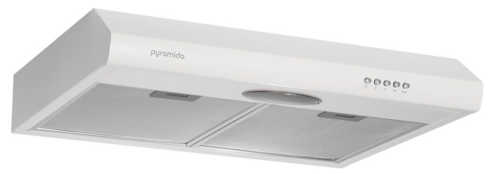 Вытяжки козырьковые PYRAMIDA UX 60 (380) B WH
