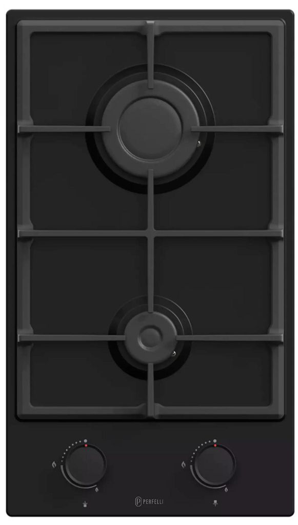 Газовые варочные поверхности Perfelli PERLA G32C NERO