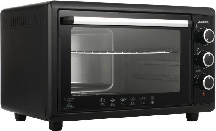 Настольные электрические духовки ASEL AF-50-23 Black