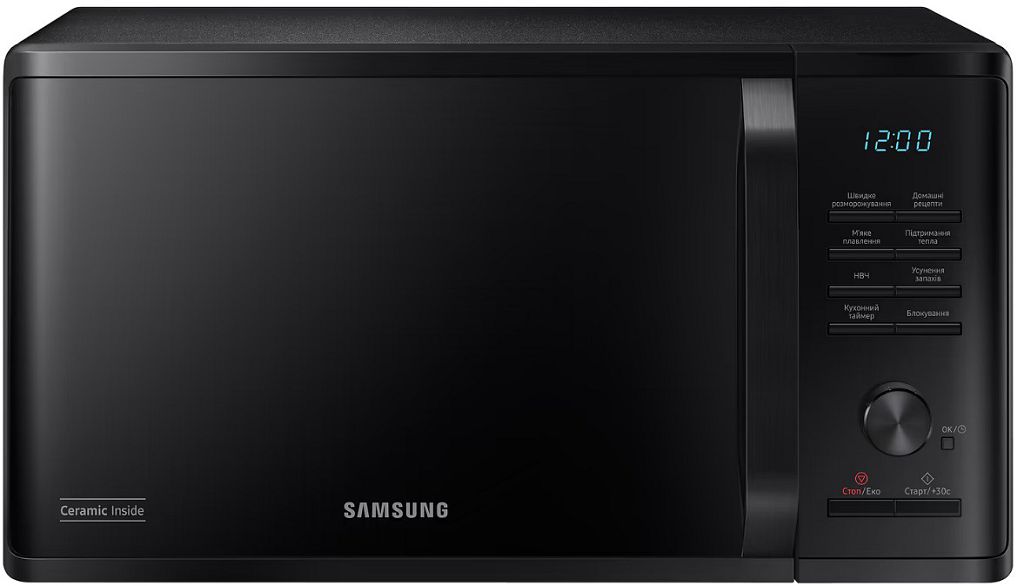 Настольные микроволновые печи SAMSUNG MS23K3515AK/UA