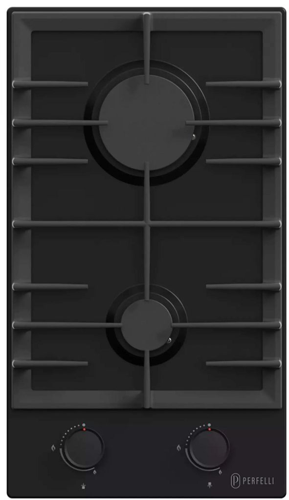 Газовые варочные поверхности Perfelli DIAMOND M39C NERO