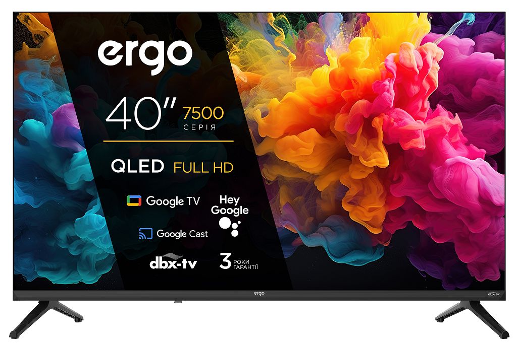 Телевизоры QLED ergo 40JFQ7500
