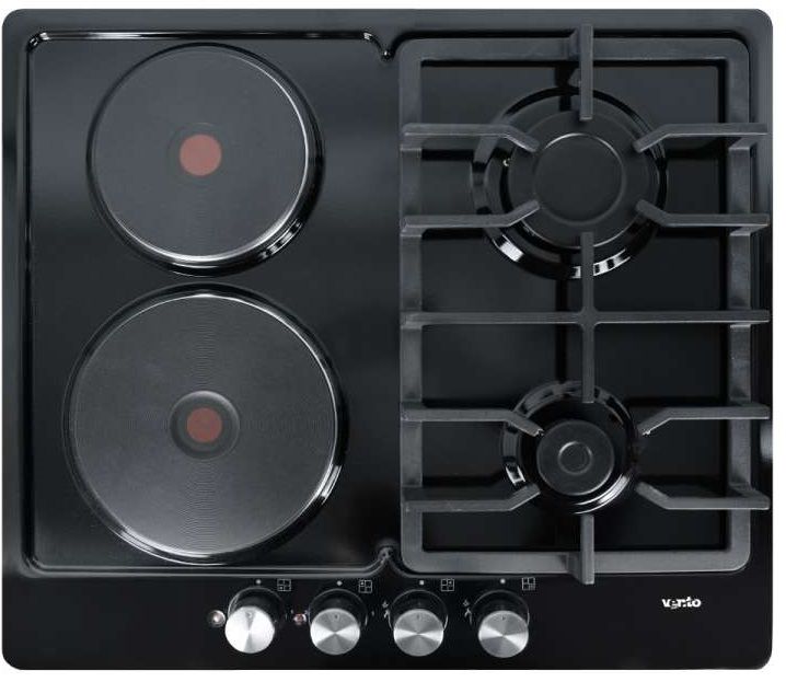 Комбинированные варочные поверхности VENTOlux HG622 B3 S (BK)