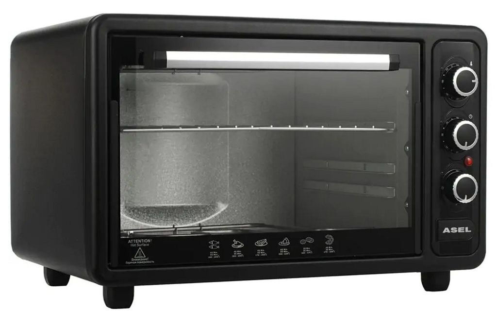 Настольные электрические духовки ASEL AF-40-23 Anthracite