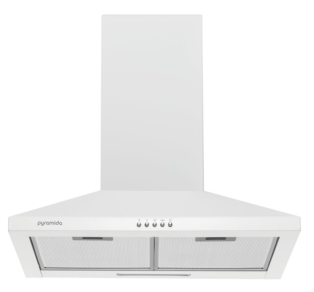 Купольные вытяжки PYRAMIDA KX 60 (750) B WH