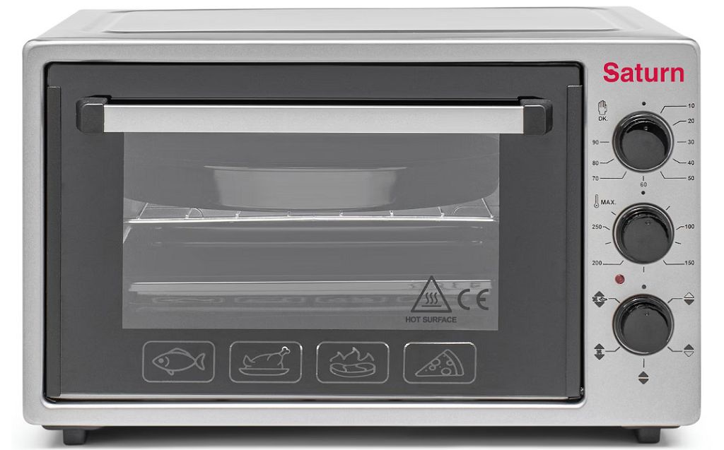 Настольные электрические духовки SATURN ST-EO1036GC