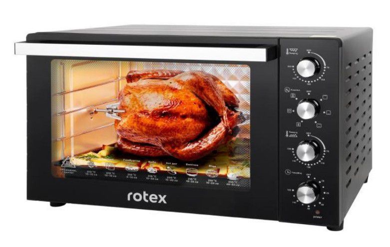 Настольные электрические духовки rotex ROT855-B2G Eurostandart