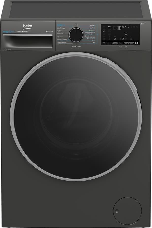 Стиральные машины с фронтальной загрузкой BEKO B3WFU48415MGB2