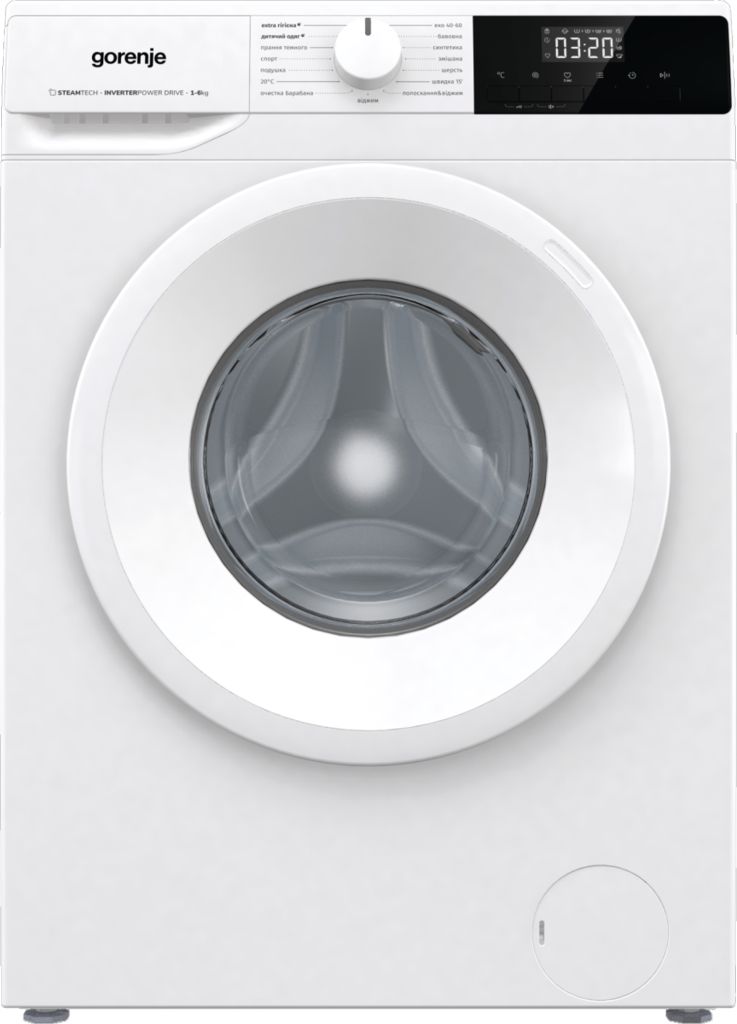 Стиральные машины с фронтальной загрузкой gorenje WNHPI62SCSIRV/UA