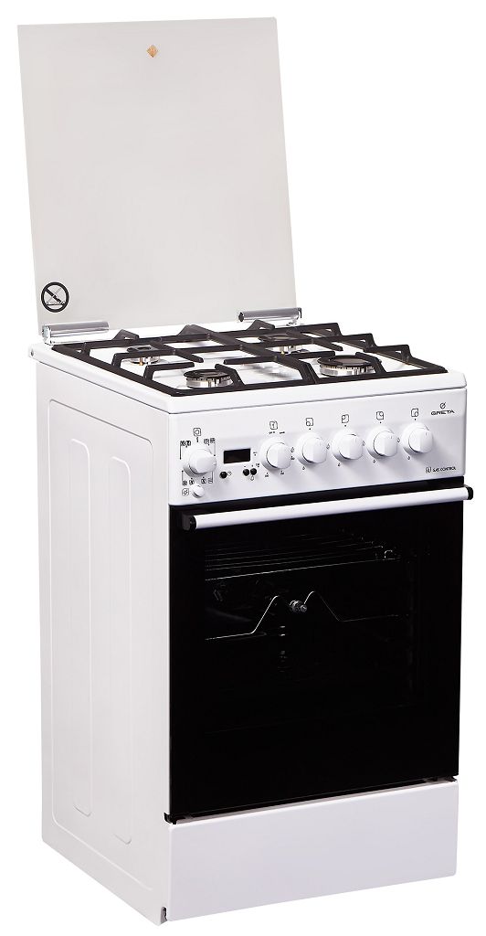 Комбинированные плиты GRETA 1470-ГЭ-56 A WH чугун