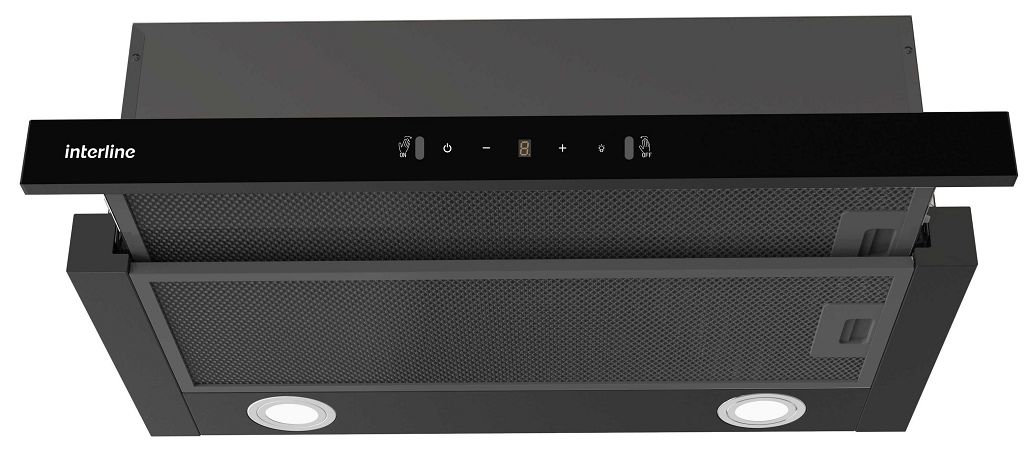 Встраиваемые вытяжки Interline SLIM ULTRA GLASS BL A/60