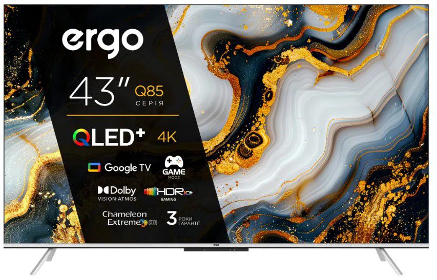 Телевизоры QLED ergo 43JUQ85