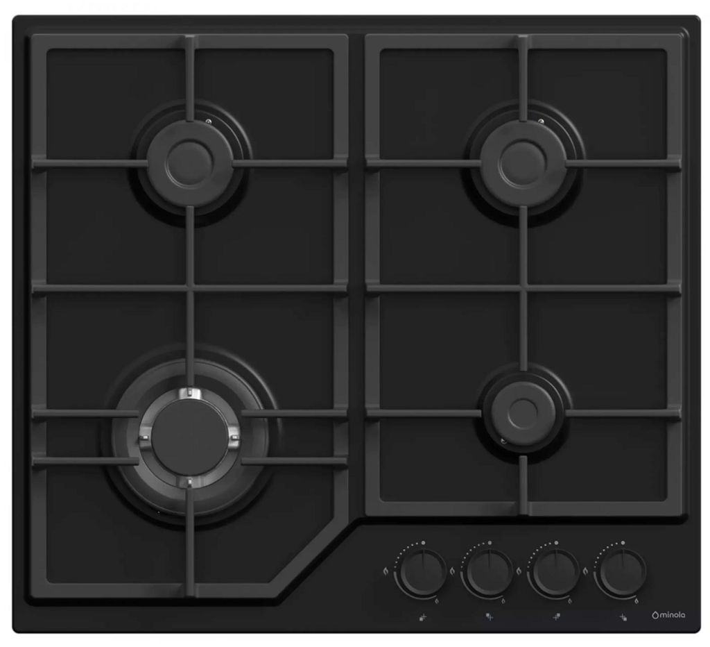 Газовые варочные поверхности minola MGM 61622 BL