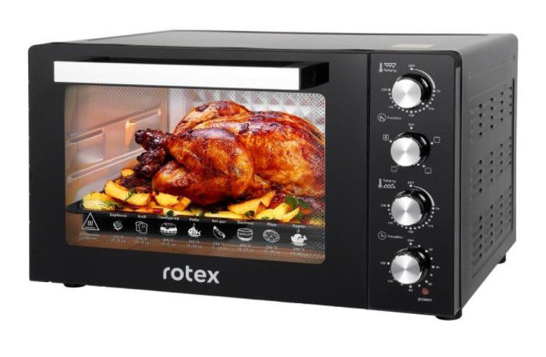 Настольные электрические духовки rotex ROT655-B2G Eurostandart