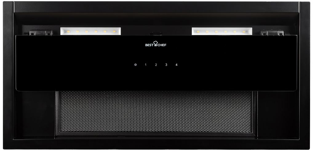 Встраиваемые вытяжки BEST Chef Ghost Box 1000 black 60