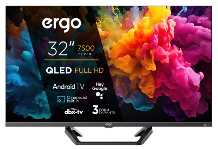 Телевизоры QLED ergo 32JFQ7500