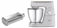 Кухонные машины KENWOOD Titanium Chef Baker KVL65.001WH + Насадка для приготування пасти KENWOOD KAX984ME (комплект)
