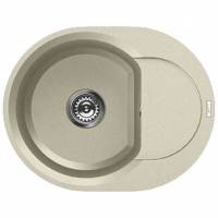 Гранитные мойки elleci EASY ROUND BIANCO ANTICO 62