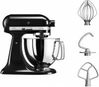 Планетарные миксеры KitchenAid Artisan 5KSM125EOB з відкидним блоком чорний
