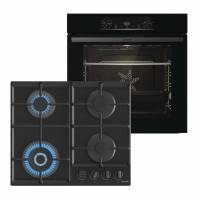 Газовые варочные поверхности gorenje GTW641EB + BO6735E05B