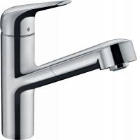 Смесители из нержавеющей стали hansgrohe Focus M42 71814000 з висувним виливом