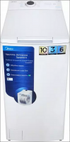 Стиральные машины с вертикальной загрузкой Midea MF100T60B/W-UA