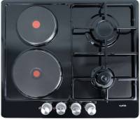 Комбинированные варочные поверхности VENTOlux HG622 B2 S (BK)